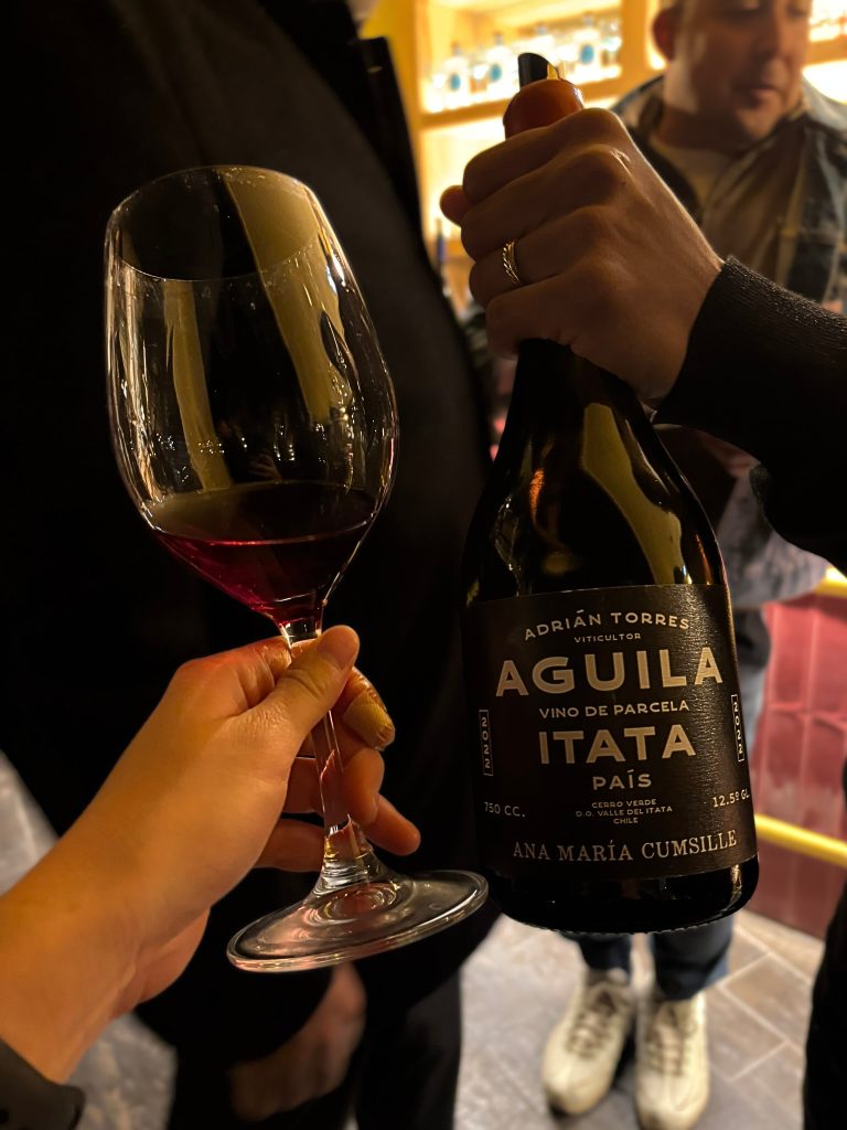 Ana Maria CumsilleのパイスのワインであるAguila